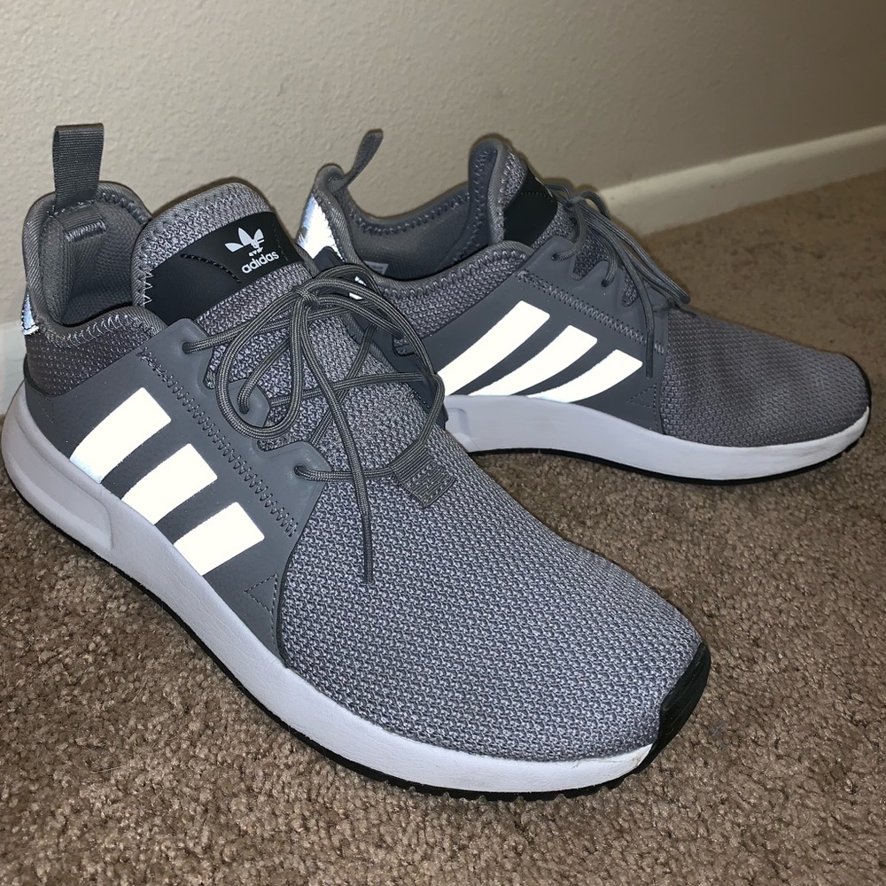 GRAY ADIDAS X_PLR SNEAKERS